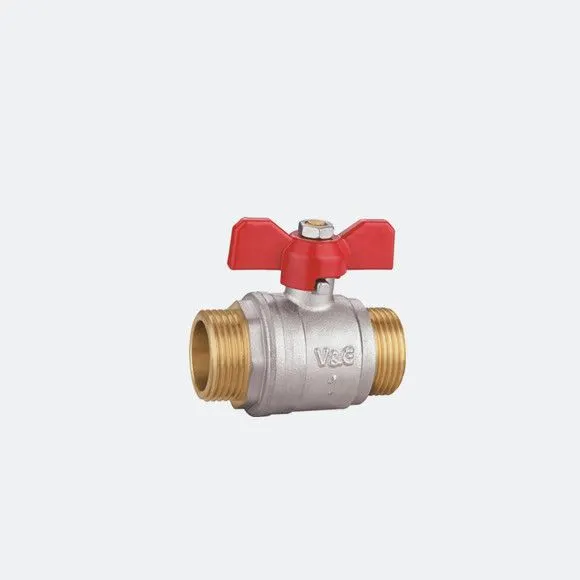 ACS PN40 BALL VALVE, FULL PASSAGE,MALE-MALE
