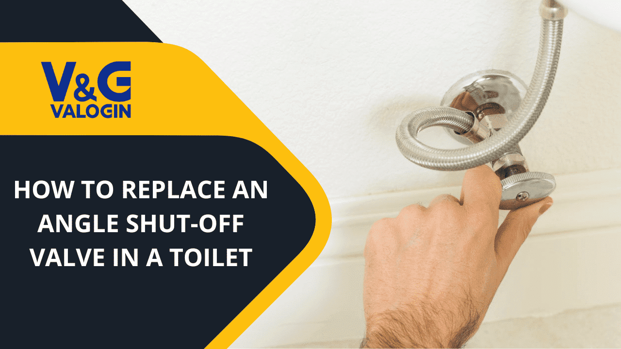 Replace an Angle Shut-Off Valve in a Toilet