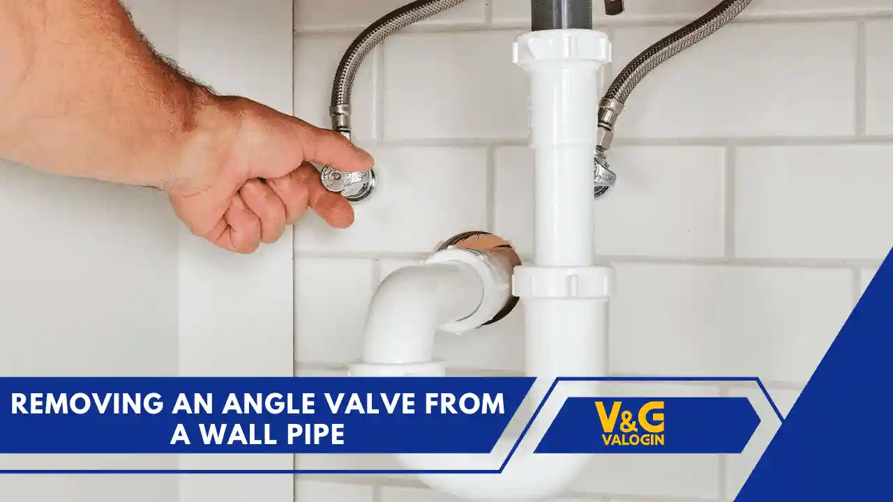 Removing an Angle Valve from a Wall Pipe