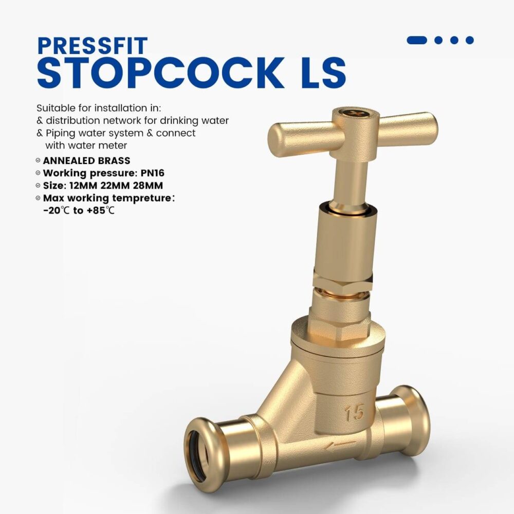 Press-fit Stopcock LS