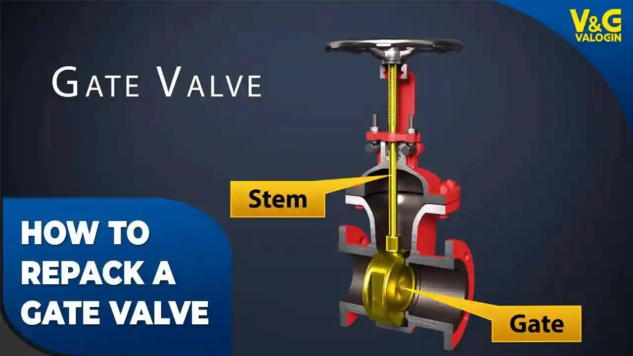 repack a gate valve