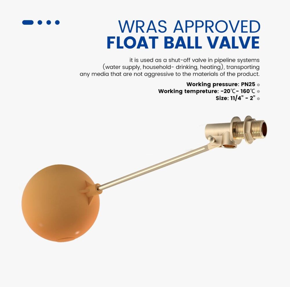 WRAS Approved Float Ball Valve