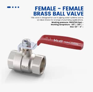 Female-Female Brass Ball Valve