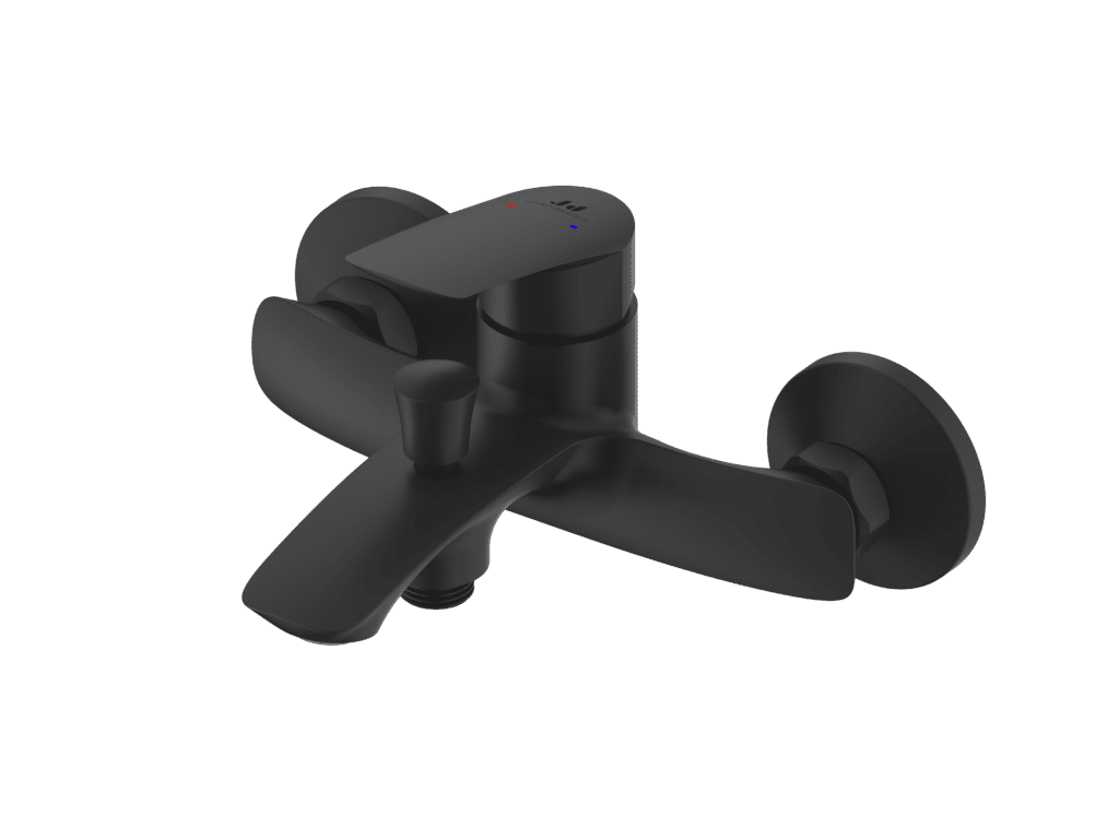 STELLA series Single-lever Bathtub Mixer matt black