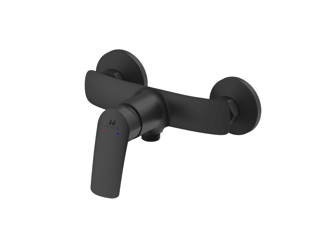 STELLA series Single-lever shower Mixer Matt black